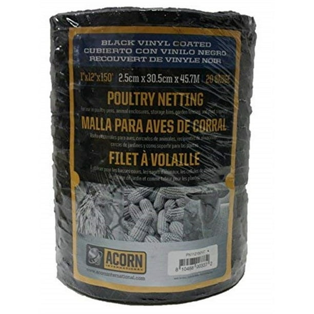 Acorn International PNVC136150 Poultry Netting 1 x 36 x 150